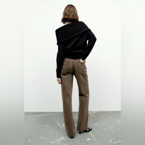 Zara Brown Women's Jeans. NWT - Picture 3 of 7
